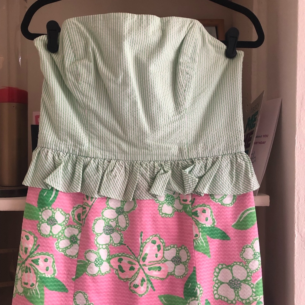 Lilly Pulitzer Lowe Peplum Dress